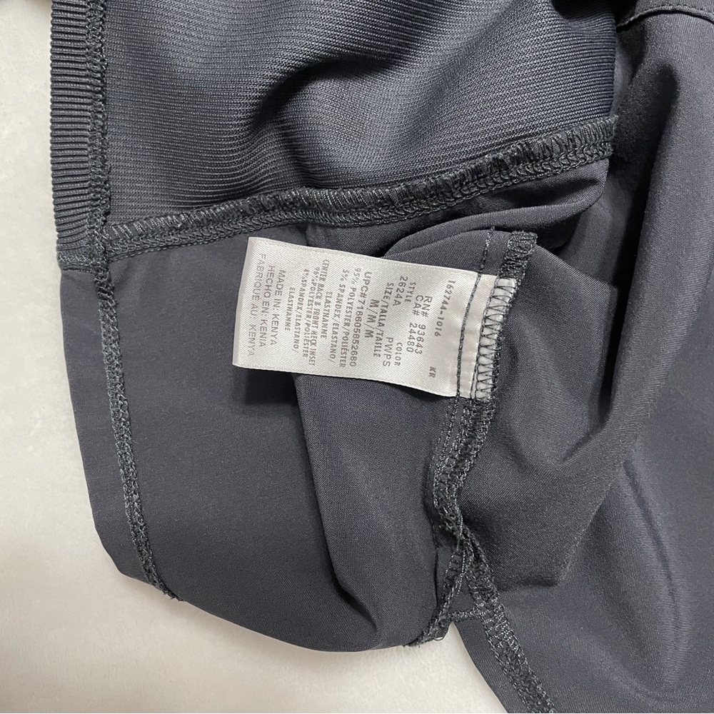 Infinity Scrub top: Dark Gray Women's Short Sleeve shirt - Picture 4 of 6